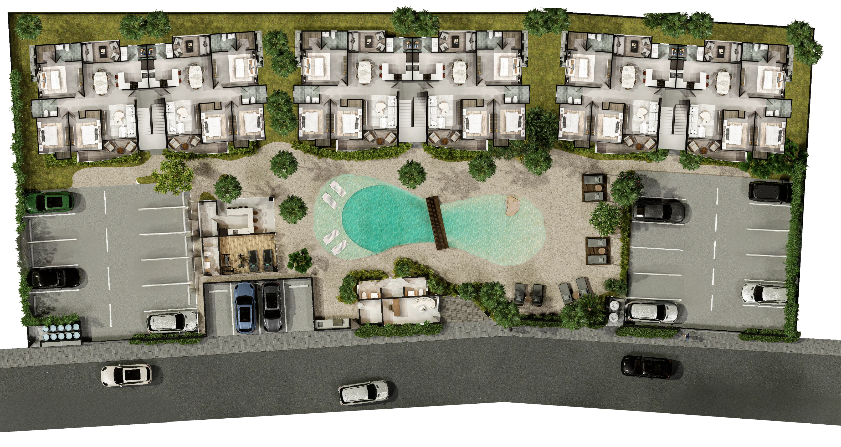 Rendered Brisas Residences site plan